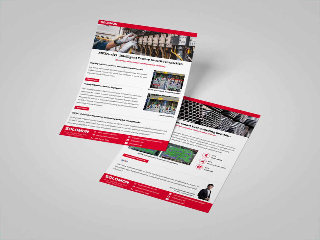CGI rendering with icons and text representing industry case studies.